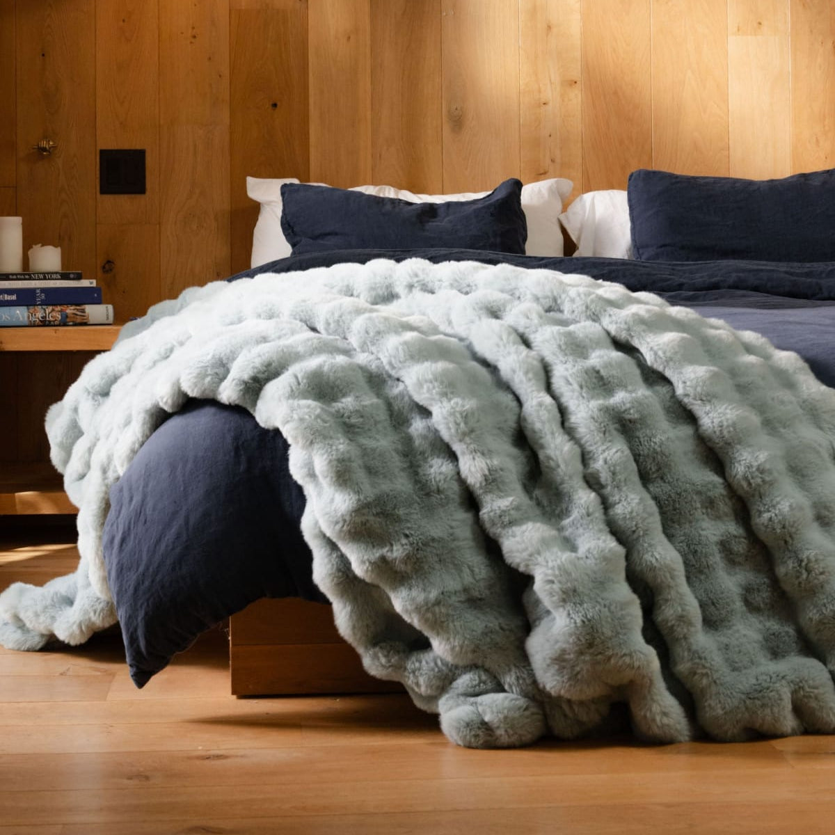 Lavender Ember Heated Blanket