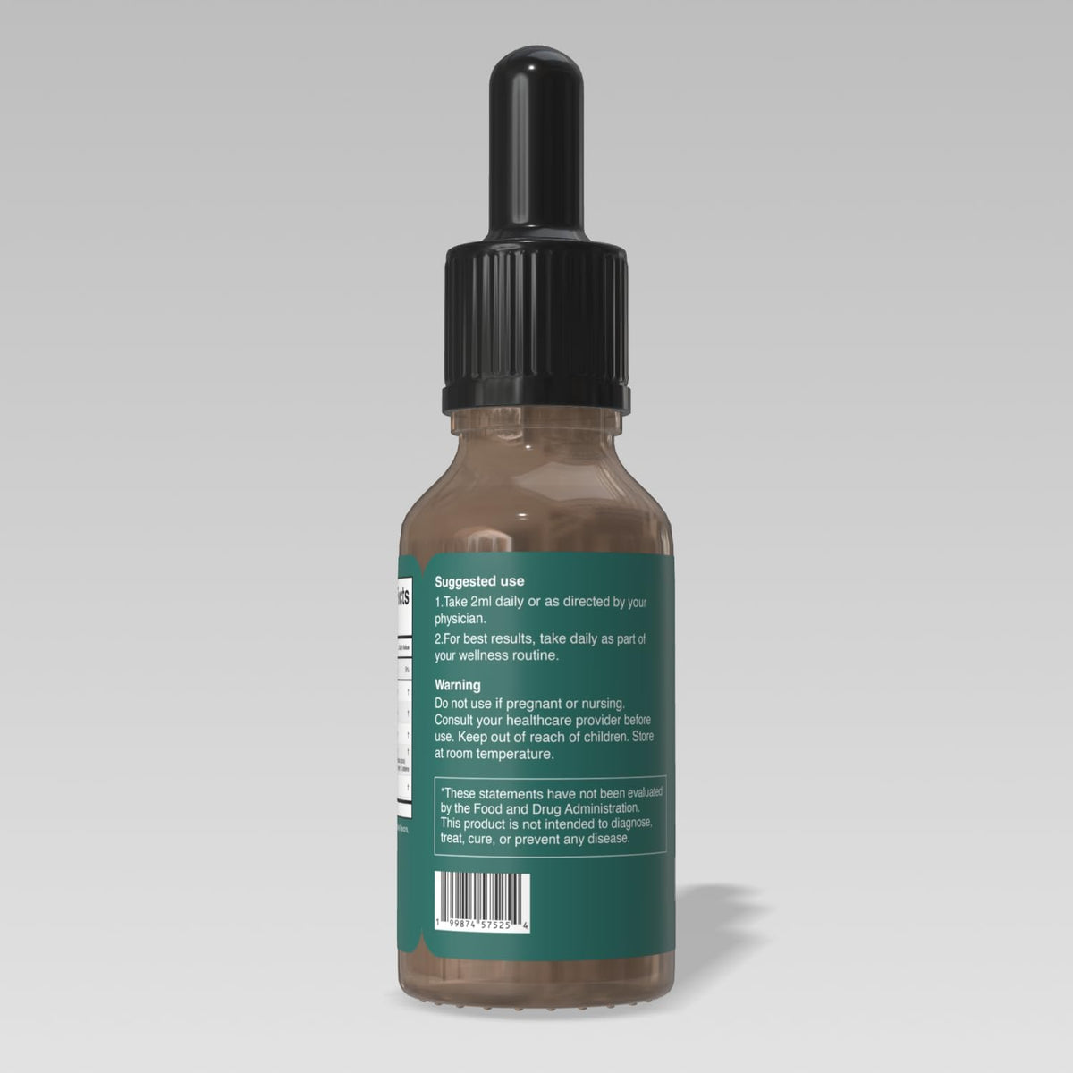Liver Support Drops with Milk Thistle, NAC & Dandelion | 2 fl oz
