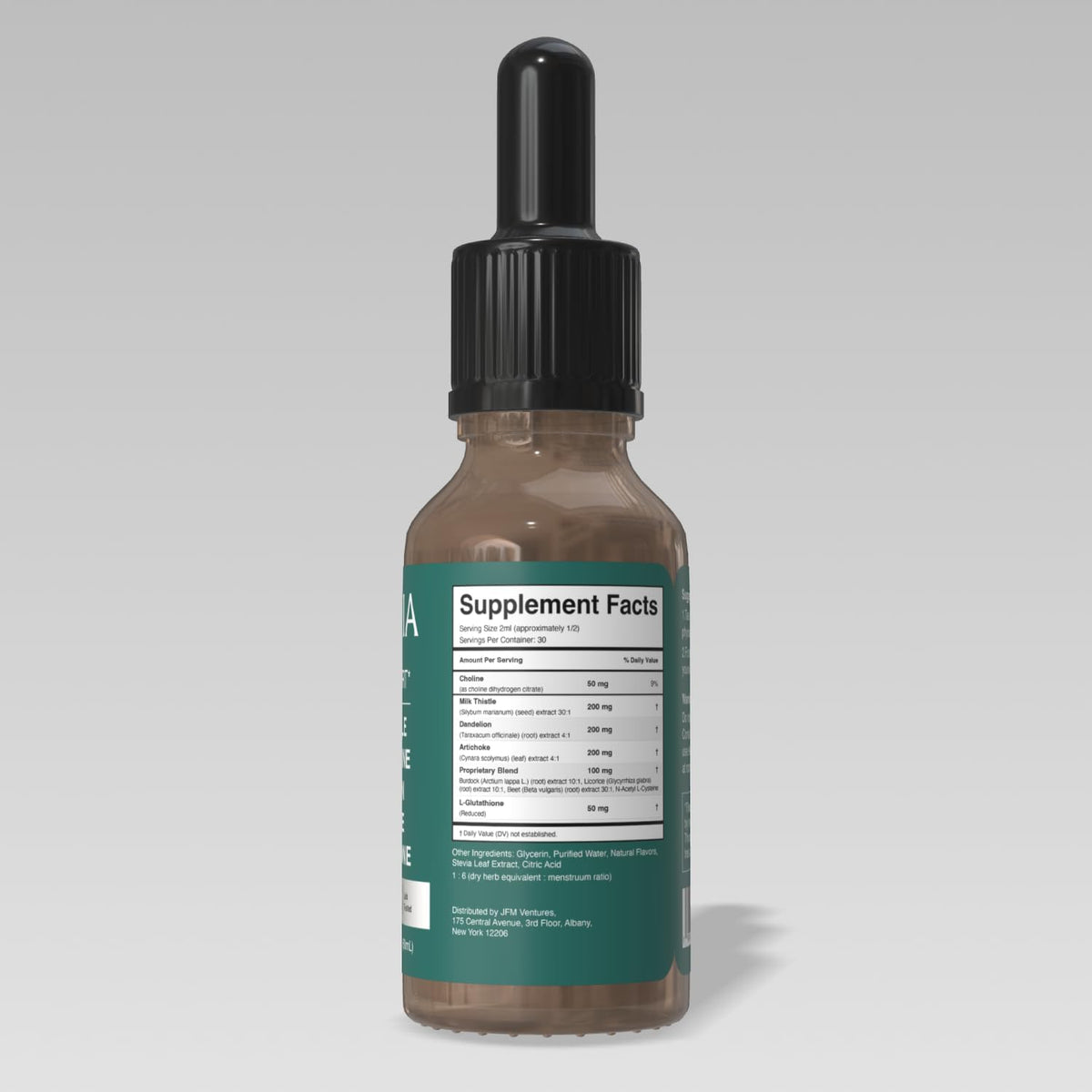 Liver Support Drops with Milk Thistle, NAC & Dandelion | 2 fl oz