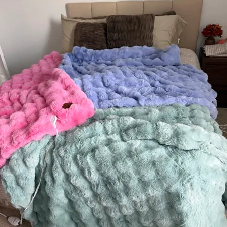 Lavender Ember Heated Blanket