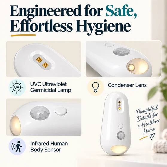 Kora Night Safety Light + Toilet Sanitizer