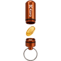 On the Go Key Chain Pill Holder