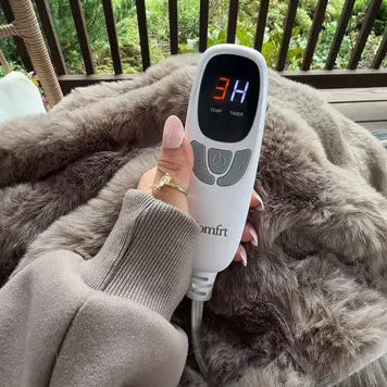 Lavender Ember Heated Blanket