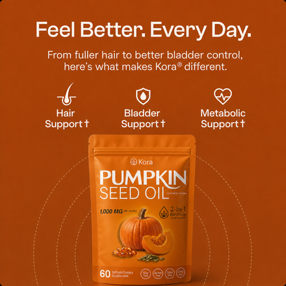 Kora Pumpkin Seed Oil Soft gels