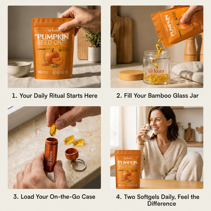 Kora Pumpkin Seed Oil Soft gels