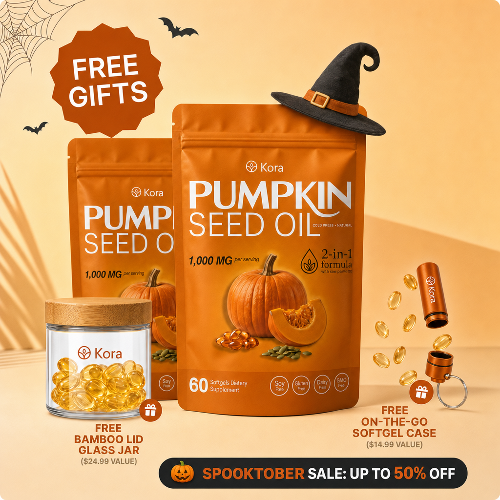 Kora Pumpkin Seed Oil Soft gels