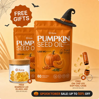 Kora Pumpkin Seed Oil Soft gels