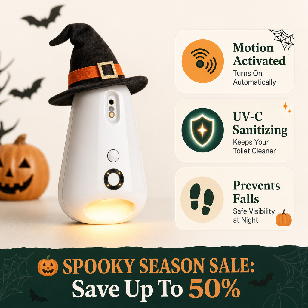 Kora Night Safety Light + Toilet Sanitizer